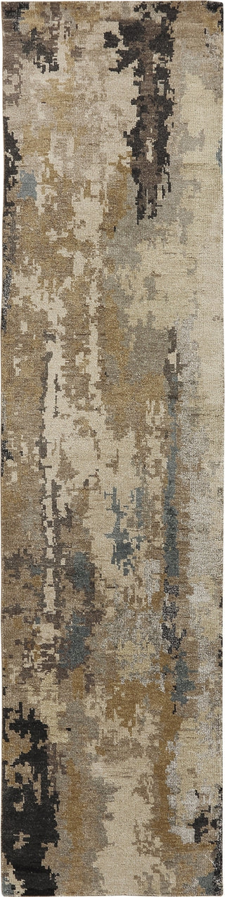 Ancient Boundaries Hammond HAM-01 Tans/Blues Area Rug