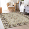 Dalyn Hatay HY1 Beige Machine Washable Area Rug Lifestyle Image Feature