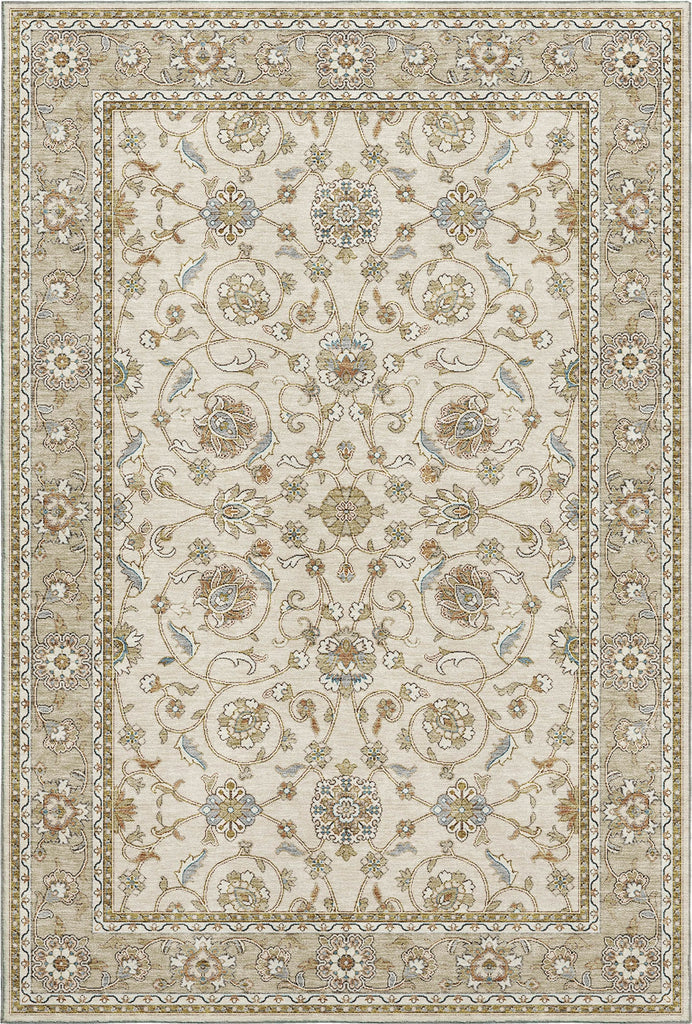 Dalyn Hatay HY1 Ivory Machine Washable Area Rug