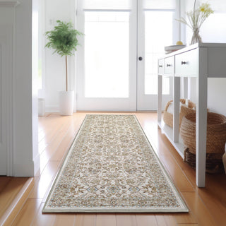 Dalyn Hatay HY1 Ivory Machine Washable Area Rug