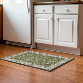 Dalyn Hatay HY1 Olive Machine Washable Area Rug