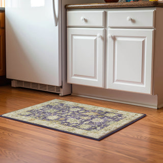 Dalyn Hatay HY2 Eggplant Machine Washable Area Rug