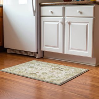 Dalyn Hatay HY2 Ivory Machine Washable Area Rug