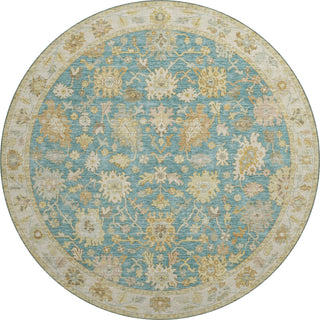 Dalyn Hatay HY2 Teal Machine Washable Area Rug