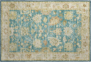 Dalyn Hatay HY2 Teal Machine Washable Area Rug