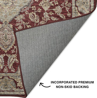 Dalyn Hatay HY3 Garnet Machine Washable Area Rug