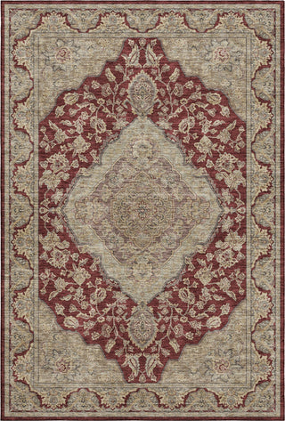 Dalyn Hatay HY3 Garnet Machine Washable Area Rug