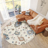 Dalyn Hatay HY4 Ivory Machine Washable Area Rug