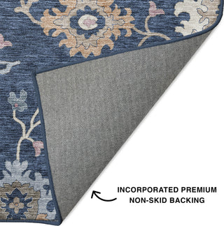 Dalyn Hatay HY4 Navy Machine Washable Area Rug