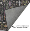 Dalyn Hatay HY5 Black Machine Washable Area Rug