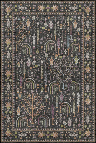 Dalyn Hatay HY5 Black Machine Washable Area Rug