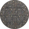 Dalyn Hatay HY5 Black Machine Washable Area Rug