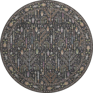 Dalyn Hatay HY5 Black Machine Washable Area Rug