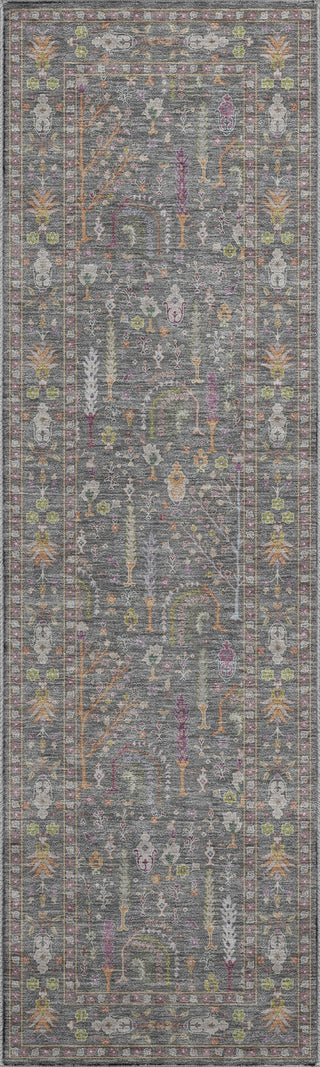 Dalyn Hatay HY5 Gray Machine Washable Area Rug