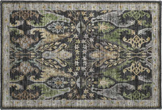 Dalyn Hatay HY6 Black Machine Washable Area Rug