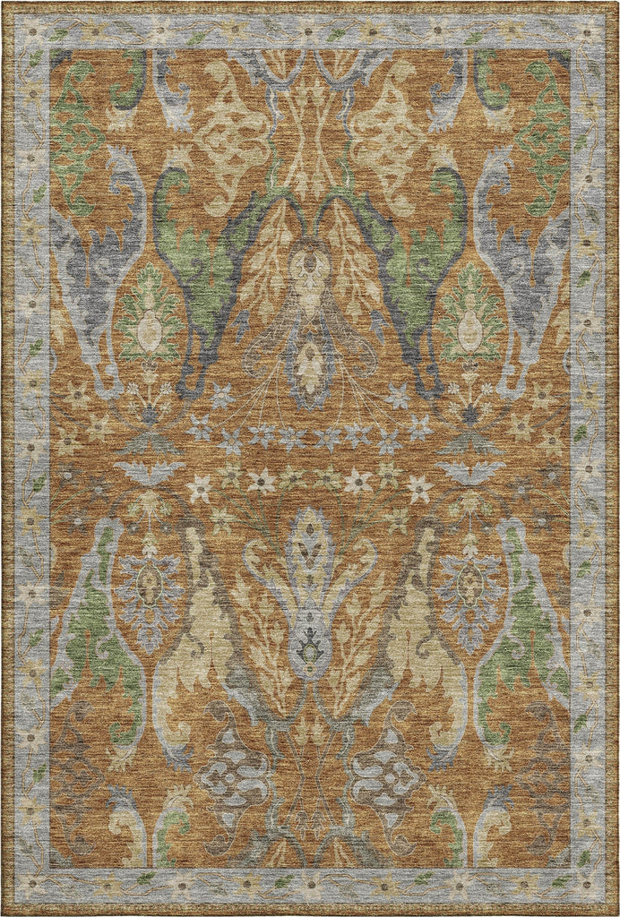 Dalyn Hatay HY6 Copper Machine Washable Area Rug