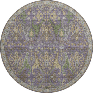 Dalyn Hatay HY6 Purple Machine Washable Area Rug