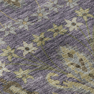 Dalyn Hatay HY6 Purple Machine Washable Area Rug