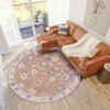 Dalyn Hatay HY7 Orange Machine Washable Area Rug