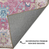 Dalyn Hatay HY7 Pink Machine Washable Area Rug