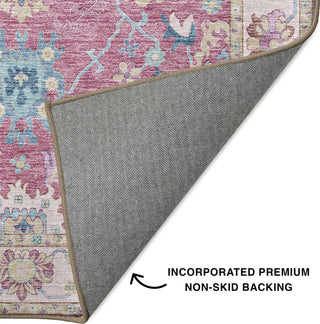 Dalyn Hatay HY7 Pink Machine Washable Area Rug