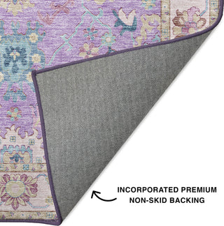 Dalyn Hatay HY7 Purple Machine Washable Area Rug