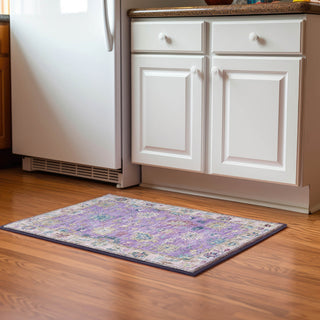 Dalyn Hatay HY7 Purple Machine Washable Area Rug