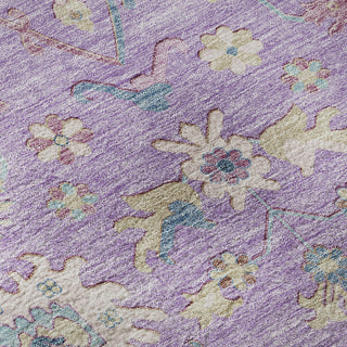 Dalyn Hatay HY7 Purple Machine Washable Area Rug