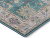 Dalyn Hatay HY7 Teal Machine Washable Area Rug