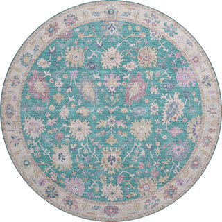 Dalyn Hatay HY7 Teal Machine Washable Area Rug