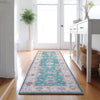 Dalyn Hatay HY7 Teal Machine Washable Area Rug