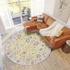 Dalyn Hatay HY7 Yellow Machine Washable Area Rug