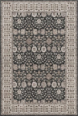 Dalyn Hatay HY8 Black Machine Washable Area Rug