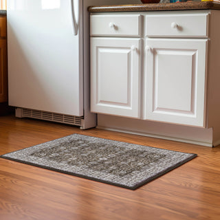 Dalyn Hatay HY8 Chocolate Machine Washable Area Rug