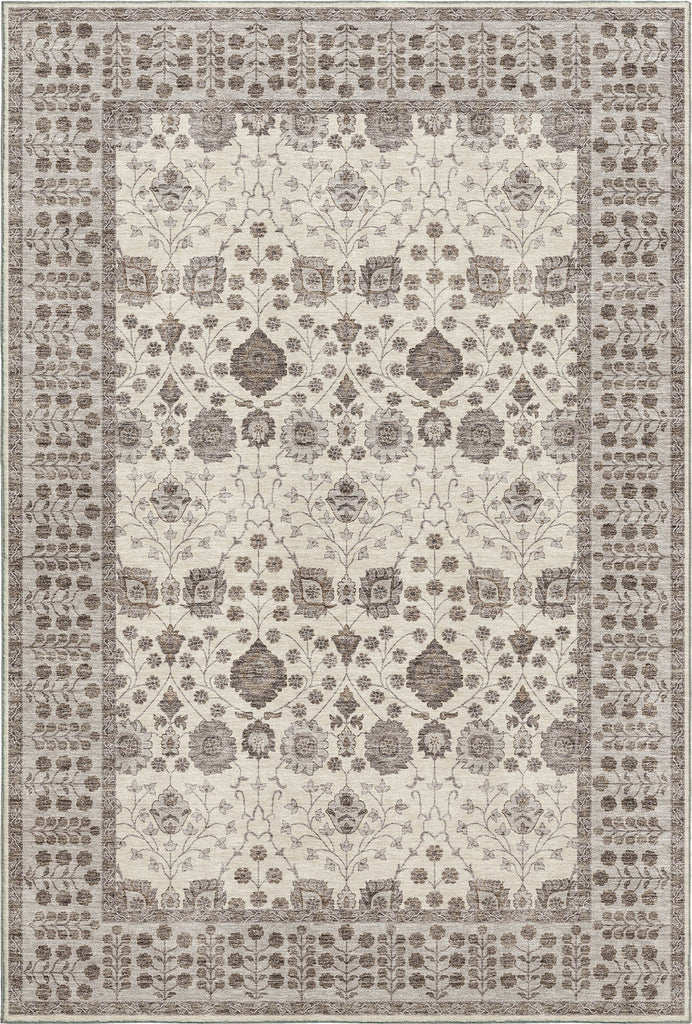 Dalyn Hatay HY8 Ivory Machine Washable Area Rug