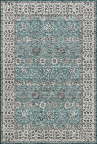 Dalyn Hatay HY8 Teal Machine Washable Area Rug