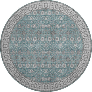 Dalyn Hatay HY8 Teal Machine Washable Area Rug