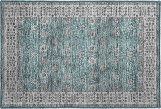 Dalyn Hatay HY8 Teal Machine Washable Area Rug