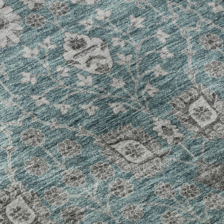 Dalyn Hatay HY8 Teal Machine Washable Area Rug