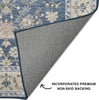 Dalyn Hatay HY9 Blue Machine Washable Area Rug