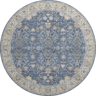 Dalyn Hatay HY9 Blue Machine Washable Area Rug