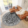 Dalyn Hatay HY9 Charcoal Machine Washable Area Rug