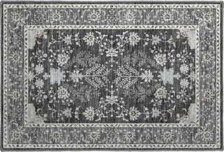 Dalyn Hatay HY9 Charcoal Machine Washable Area Rug