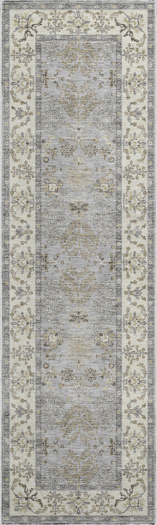 Dalyn Hatay HY9 Gray Machine Washable Area Rug