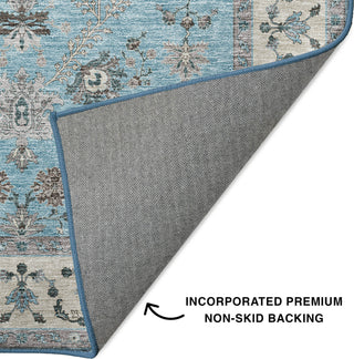 Dalyn Hatay HY9 Sky Machine Washable Area Rug