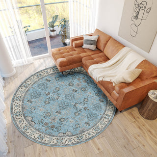 Dalyn Hatay HY9 Sky Machine Washable Area Rug