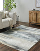 LIVABLISS Hyde Park HYP-2304 Light Brown Area Rug Room Scene Feature