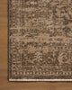 Loloi II Haywood HYD-01 Granite/Natural Area Rug Corner Image