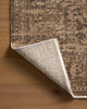 Loloi II Haywood HYD-01 Granite/Natural Area Rug Backing Image