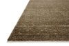 Loloi II Haywood HYD-01 Sage/Brown Area Rug Corner Image